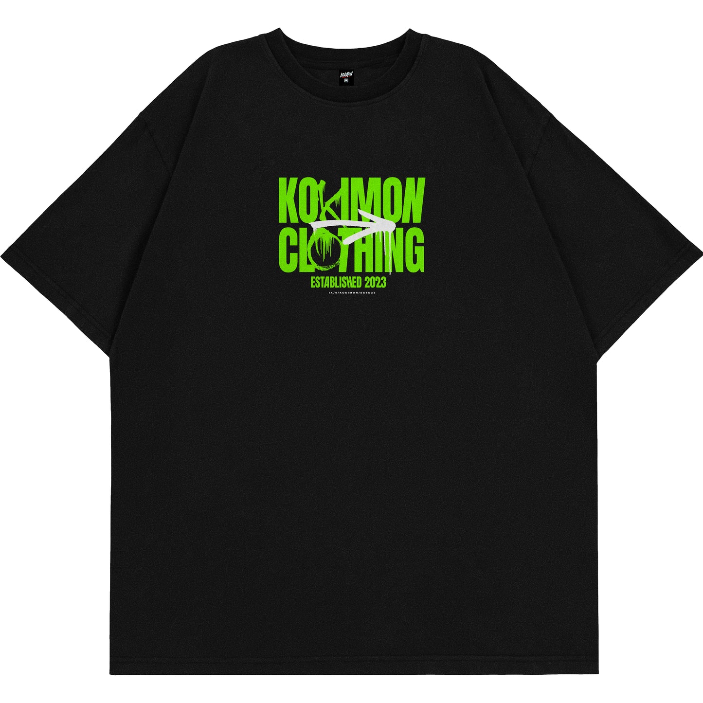 KOKIMON 9TH ANNIVERSARY BLACK ТЕНИСКА