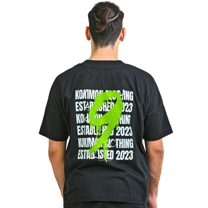 KOKIMON 9TH ANNIVERSARY BLACK ТЕНИСКА